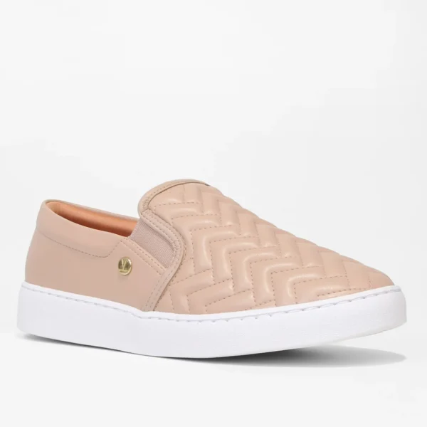 Slip On Vizzano Matelassê Feminino - Bege - Imagem 2