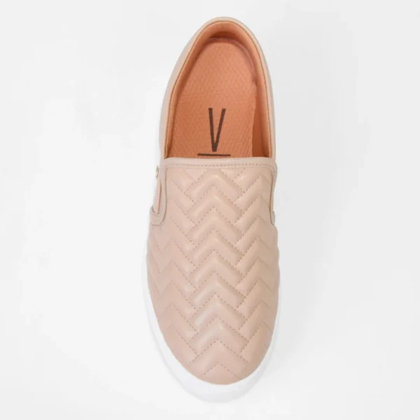 Slip On Vizzano Matelassê Feminino - Bege - Imagem 4
