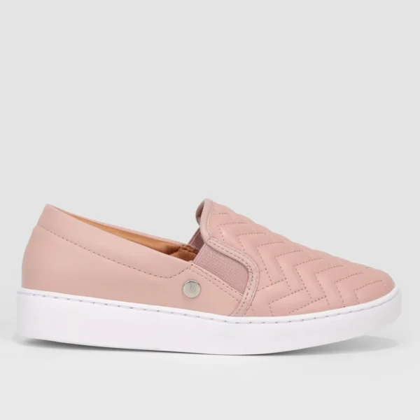 Slip On Vizzano Matelassê Feminino - Rosa Claro