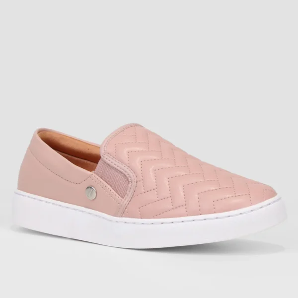 Slip On Vizzano Matelassê Feminino - Rosa Claro - Imagem 2