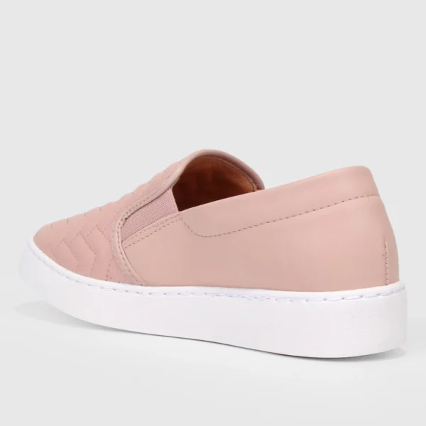 Slip On Vizzano Matelassê Feminino - Rosa Claro - Imagem 3