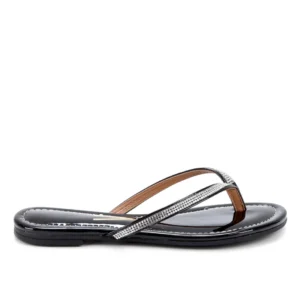 Rasteira Vizzano Strass - Preto