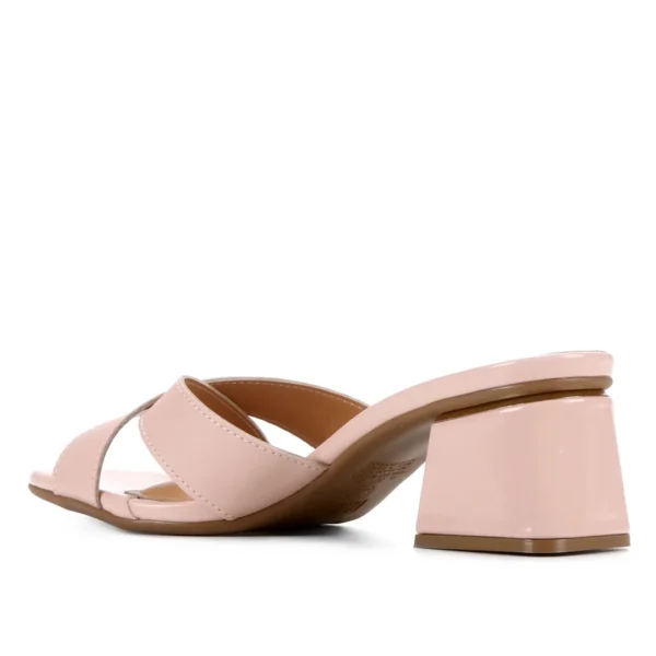 Mule Vizzano Salto Bloco Franzinda - Rosa - Imagem 3