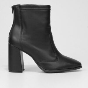 Bota Vizzano Cano Curto Salto Médio Feminina - Preto