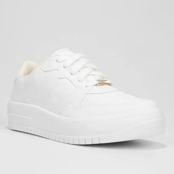 Tênis Vizzano Casual Feminino - Branco - Imagem 2