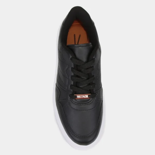 Tênis Vizzano Casual Feminino - Preto + Branco - Imagem 4