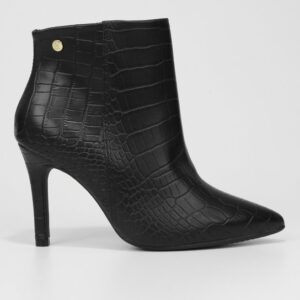 Bota Vizzano Matelassê Cano Curto Feminina - Preto