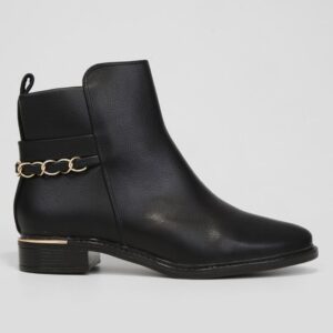 Bota Vizzano Corrente Cano Médio Feminino - Preto