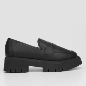 Mocassim Vizzano Tratorado Feminino - Preto