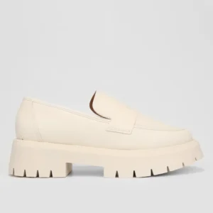 Mocassim Vizzano Tratorado Feminino - Off White