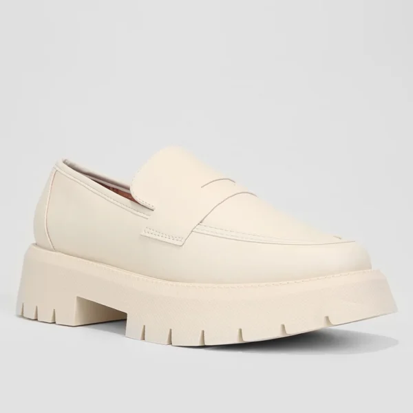 Mocassim Vizzano Tratorado Feminino - Off White - Imagem 2