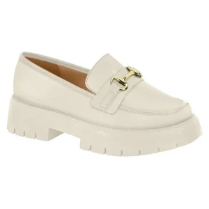 Sapato loafer vizzano feminino 1413.102 - Off White