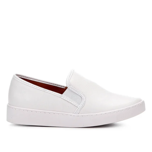 Slip On Vizzano Básico Feminino - Branco