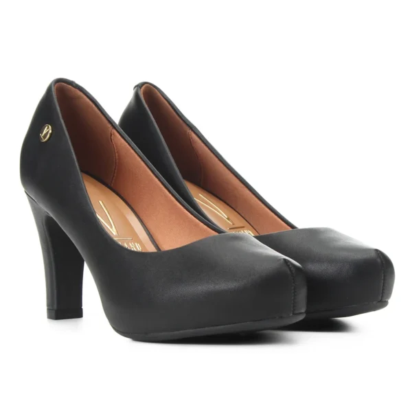 Scarpin Vizzano Meia Pata - Preto - Imagem 2
