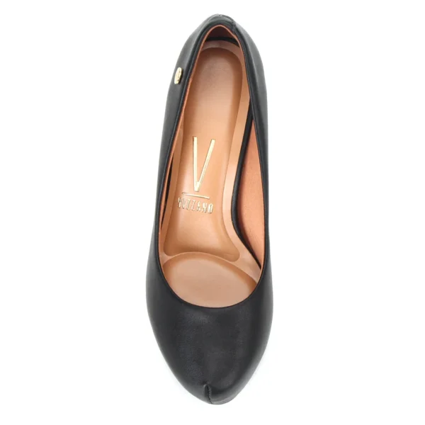 Scarpin Vizzano Meia Pata - Preto - Imagem 4