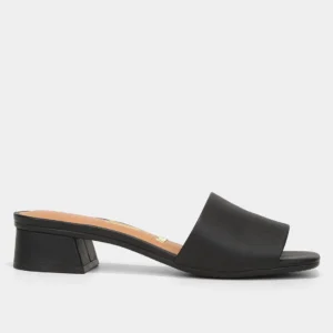 Tamanco Vizzano Salto Baixo Feminino - Preto