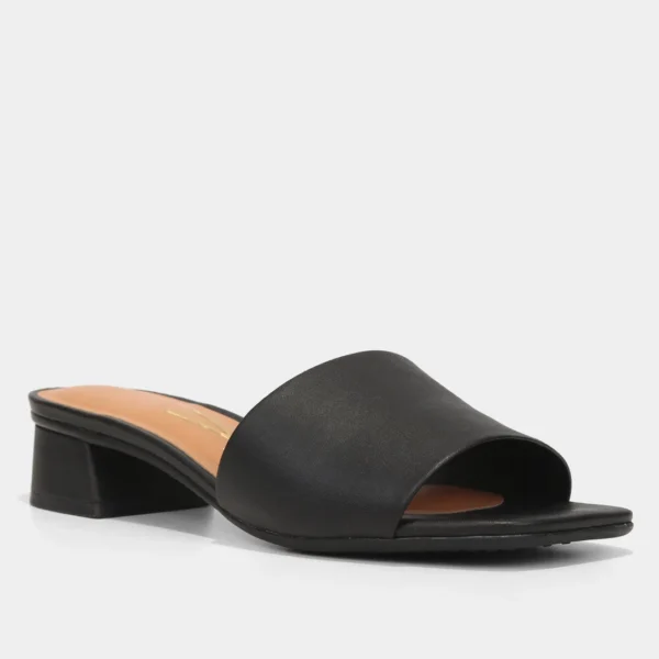 Tamanco Vizzano Salto Baixo Feminino - Preto - Imagem 2