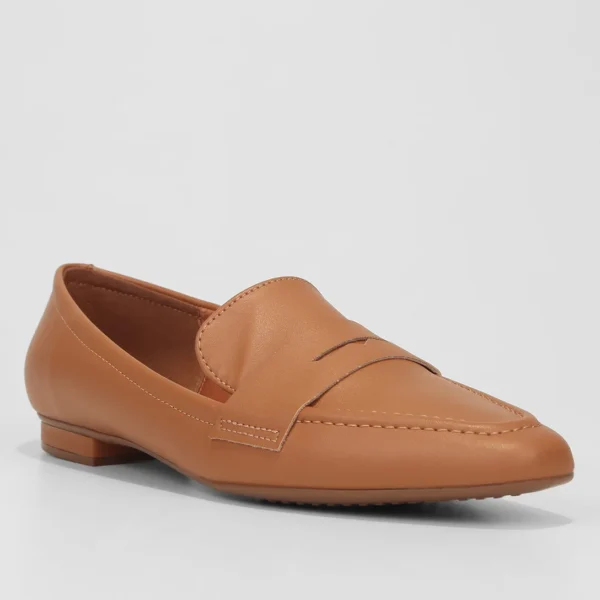 Mocassim Vizzano Bico Fino Feminino - Caramelo - Imagem 2