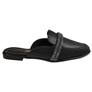 Mule Rasteiro Vizzano - Preto