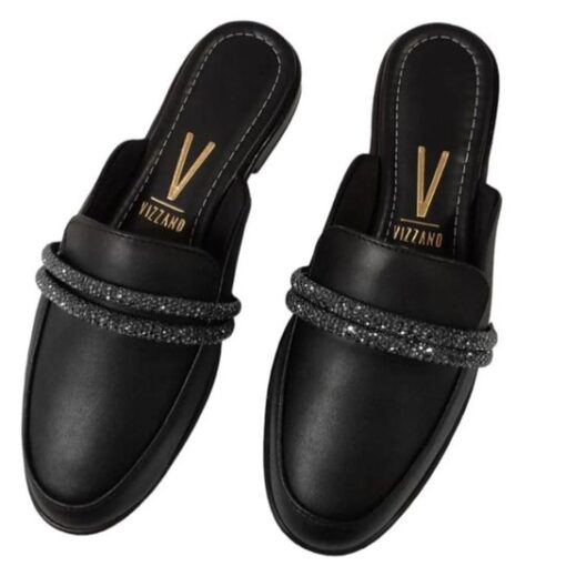 Mule Rasteiro Vizzano - Preto - Imagem 2