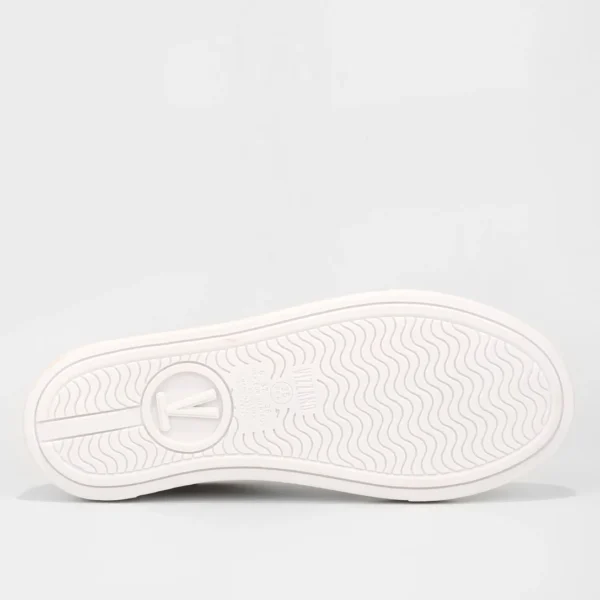 Tênis Vizzano Strass Feminino - Branco + prata - Imagem 5