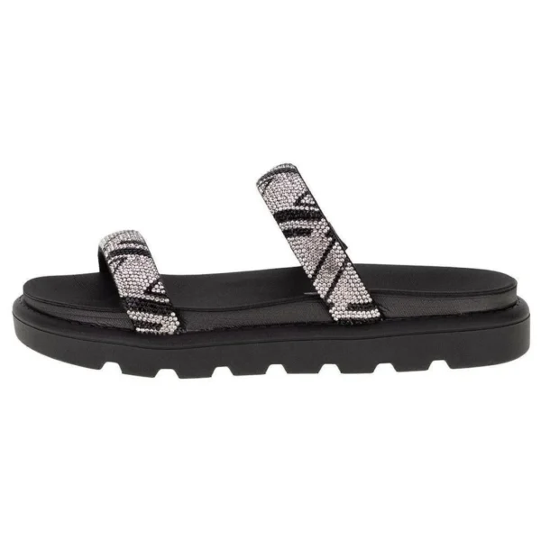 Tamanco Feminino Salto Baixo Vizzano - Preto - Imagem 2