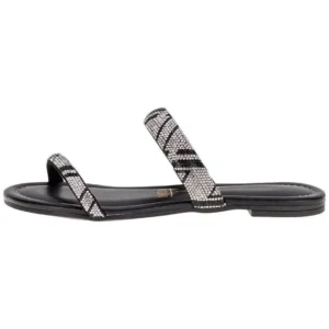 Sandália Feminina Rasteira Vizzano - Preto