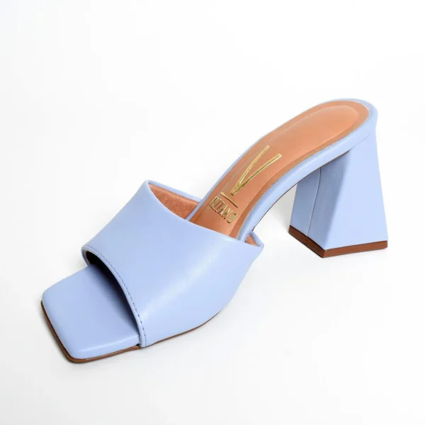 Tamanco Vizzano Salto Bloco - Jeans - Imagem 3