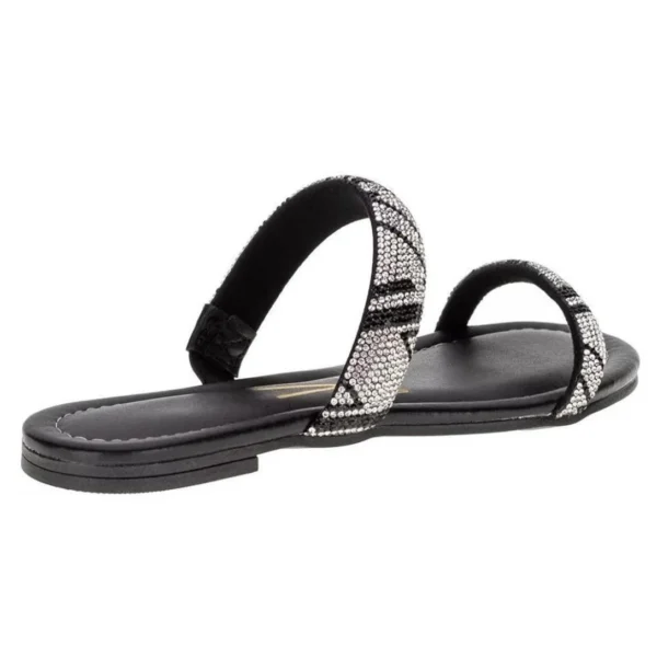 Rasteira Vizzano Adulto Feminina - Preto - Imagem 2