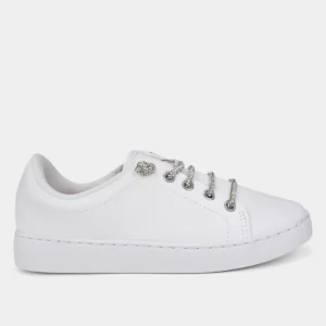 Tênis Vizzano Tira Pronta Strass Feminino - Branco