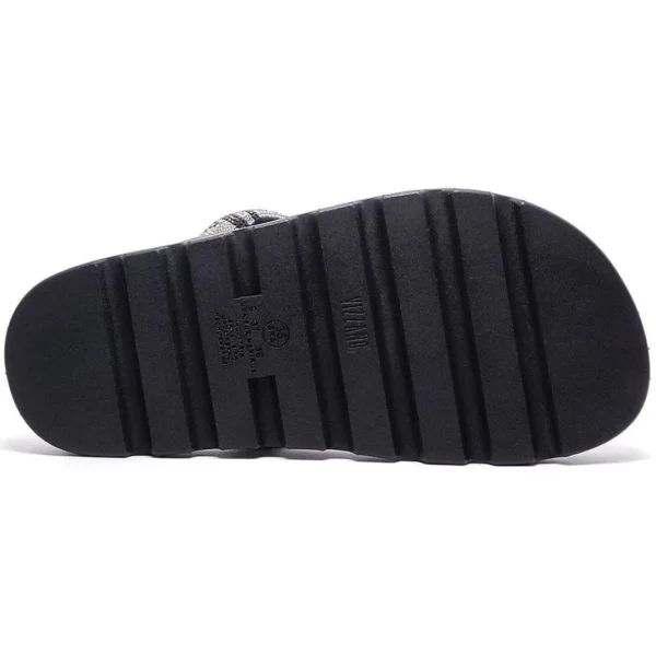 Rasteira Vizzano Flatform Strass Hotfix - Preto - 40 - Preto - Imagem 5