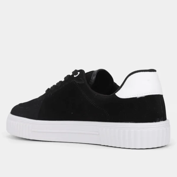 Tênis Vizzano Casual Feminino - Preto + Branco - Imagem 3