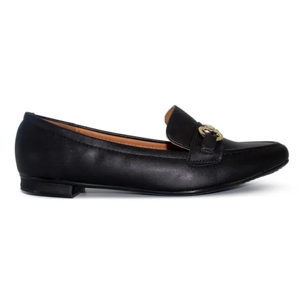 Mocassim Vizzano Feminino Enfeite 1351.106 - Preto