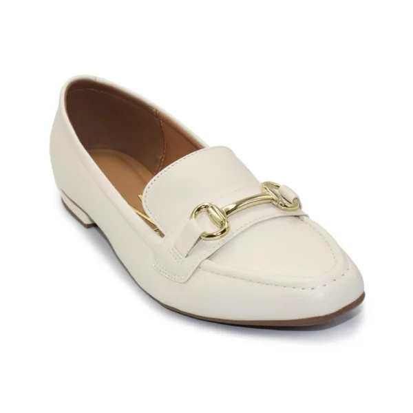 Mocassim Vizzano Feminino Enfeite 1351.106 - Off White - Imagem 2