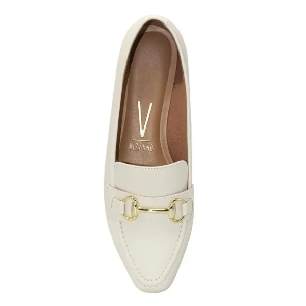 Mocassim Vizzano Feminino Enfeite 1351.106 - Off White - Imagem 4