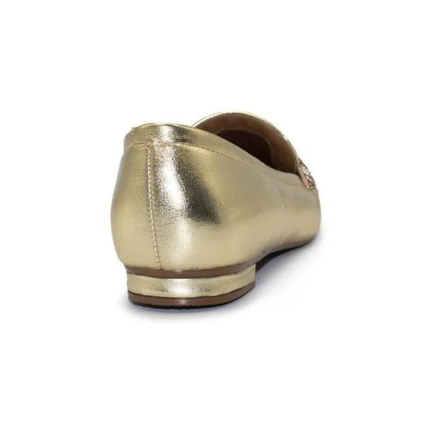 Mocassim Vizzano Metalizado Premium Tira Strass 1351.107 - Dourado - Imagem 3