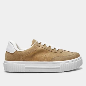 Tênis Vizzano Camurção Pelica Feminino - Nude