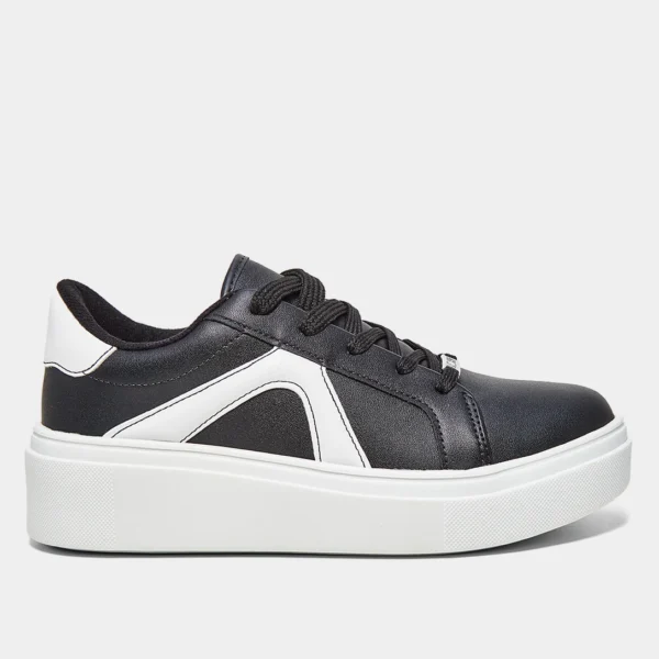 Tênis Vizzano Básico Casual Feminino - Preto