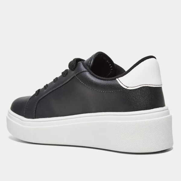 Tênis Vizzano Básico Casual Feminino - Preto - Imagem 3