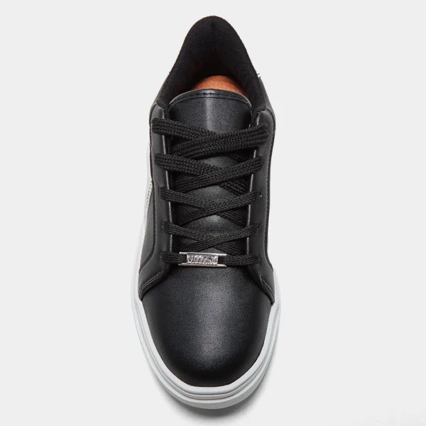 Tênis Vizzano Básico Casual Feminino - Preto - Imagem 4