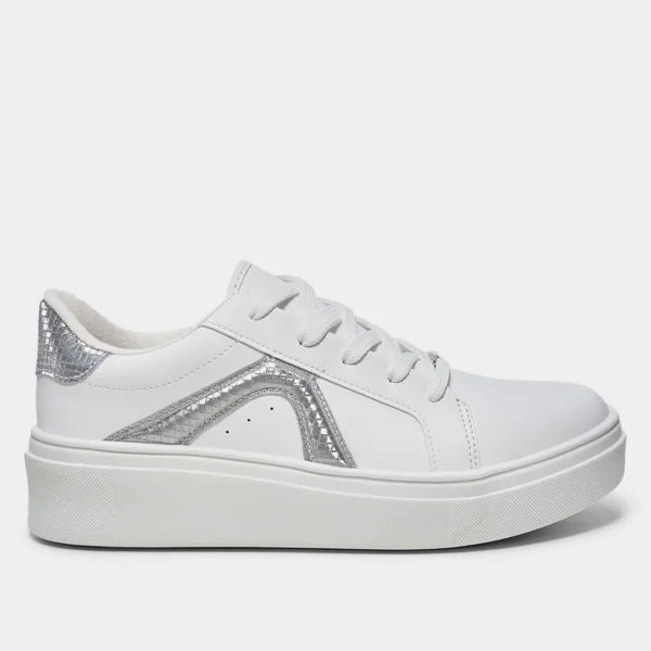 Tênis Vizzano Casual Feminino - Branco