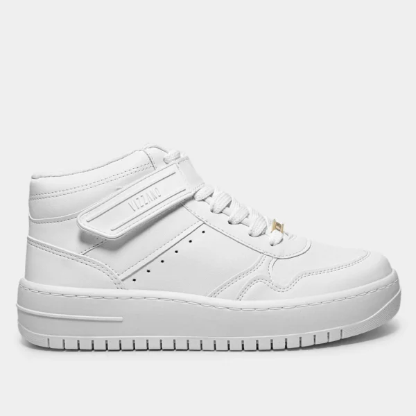 Tênis Vizzano Cano Médio Feminino - Branco