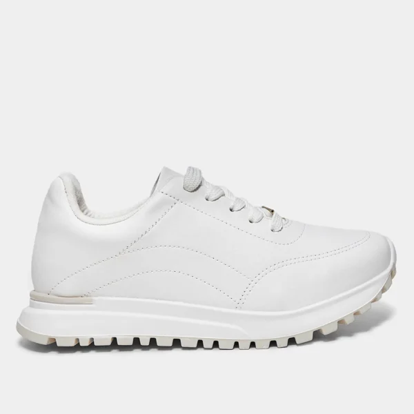 Tênis Vizzano Casual Tratorado Feminino - Branco