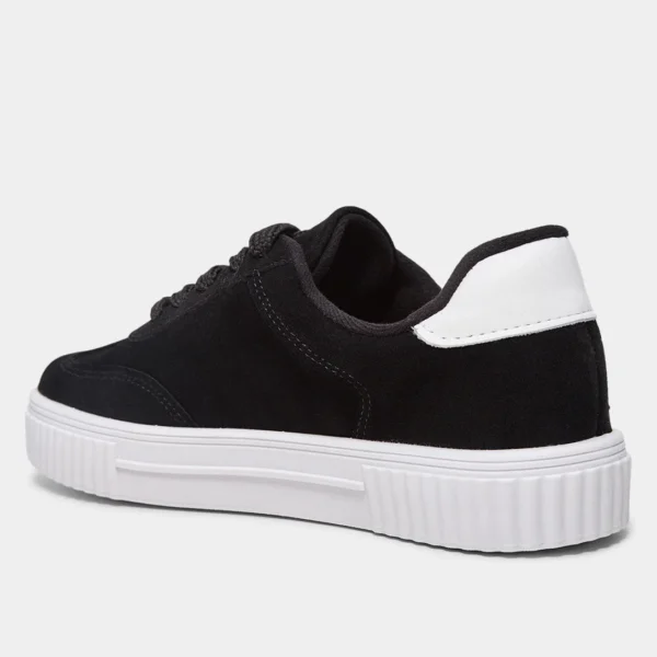 Tênis Vizzano Básico Casual Feminino - Preto - Imagem 3