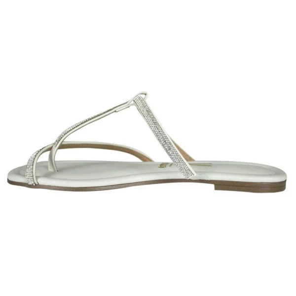 Rasteirinha Vizzano Shine Feminina - Off White - Imagem 3