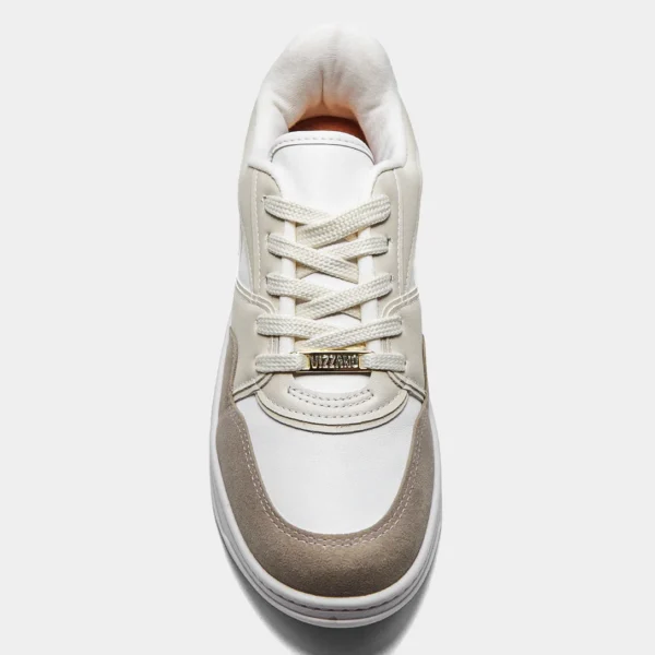 Tênis Vizzano Básico Urbano Feminino - Branco + Cinza - Imagem 4