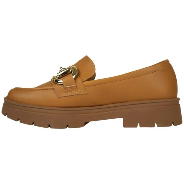 Mocassim Vizzano Caramel Feminino - Caramelo - Imagem 3