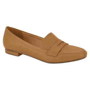 Sapatilha Vizzano Sapato Loafer Clássico Feminino 1351.105 - Caramelo