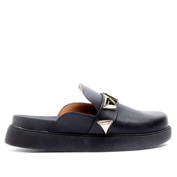 Mule Vizzano com Rebites Preto