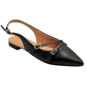 Sapatilha Vizzano Bico Fino - Preto